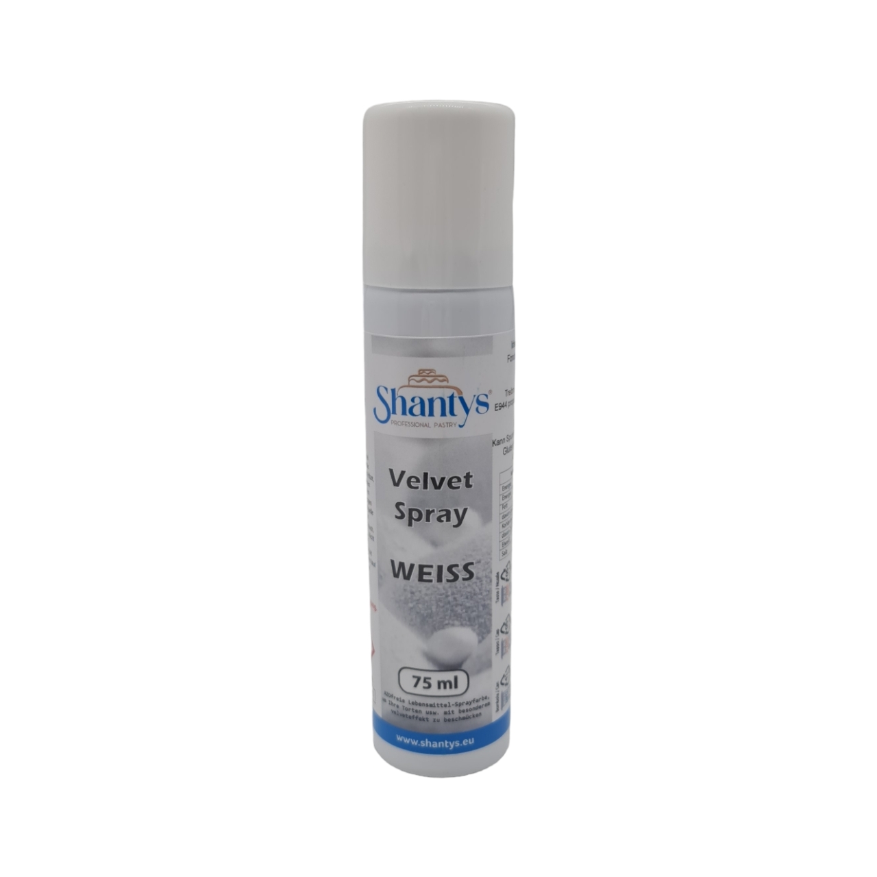 Velvet Spray WEISS - 75 ml - (Shantys)